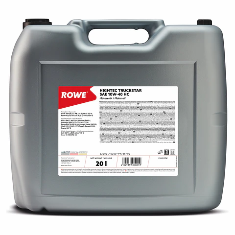 ACEITE CAMIONES SINTÉTICO HIGHTEC TRUCKSTAR HC 10W-40