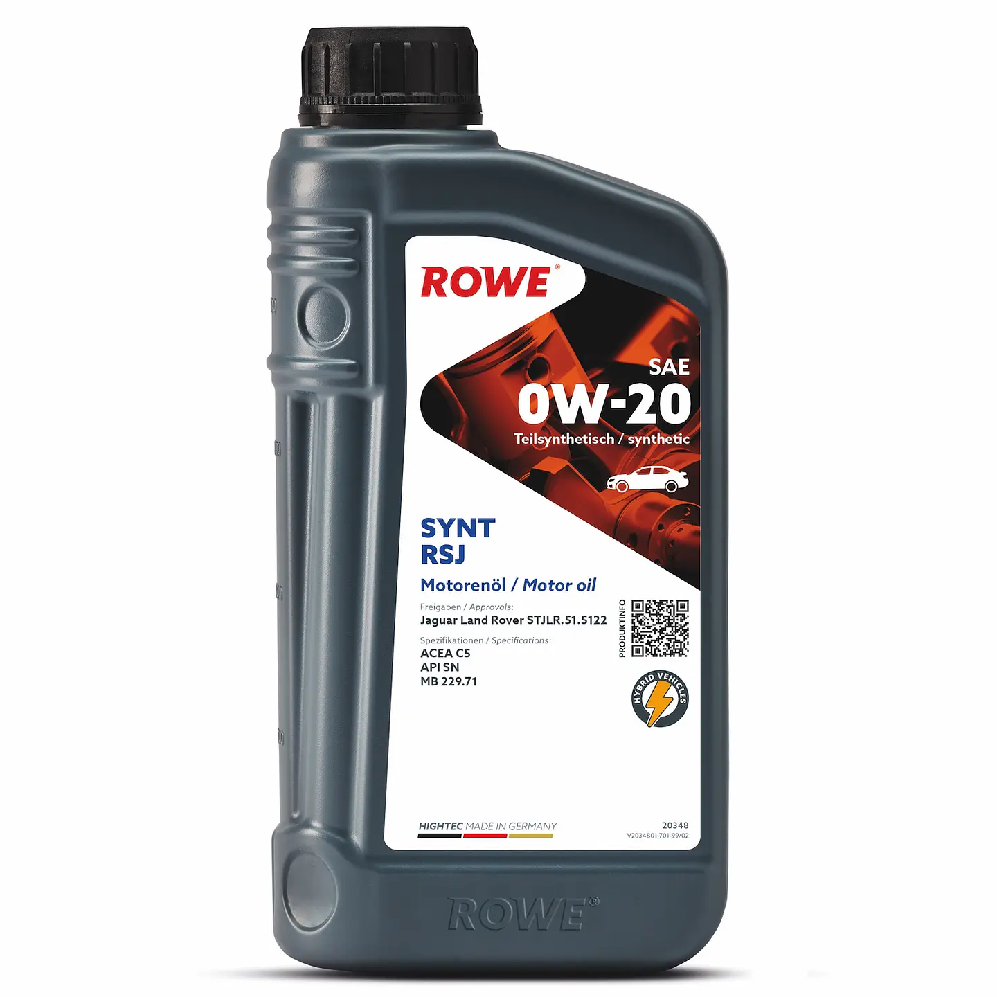 ACEITE MOTOR HIGHTEC SYNT RSJ 0W-20 1