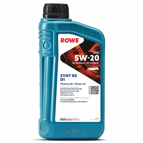 ACEITE MOTOR HIGHTEC SYNT RS D1 5W-20