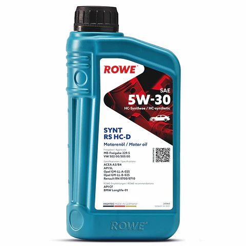 ACEITE MOTOR HIGHTEC SYNT RS HC-D 5W-30