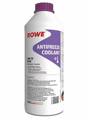 ANTICONGELANTE CONCENTRADO AN12 EVO (G12 EVO) compatible con G11, G12+, G12++ y G13 ROSADO