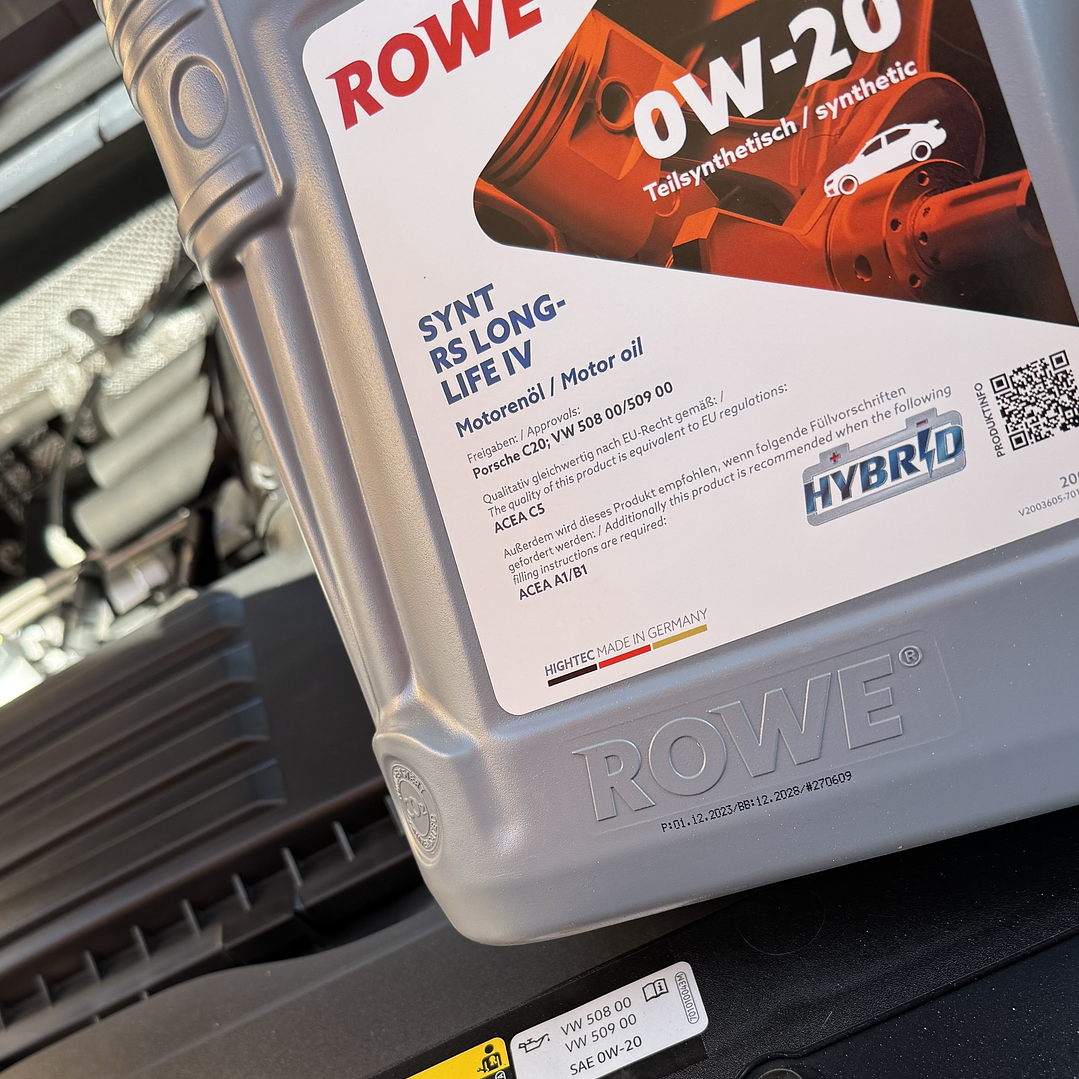 ACEITE MOTOR HIGHTEC SYNTH RS LONGLIFE IV 0W-20 3