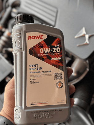 ACEITE MOTOR HIGHTEC SYNT RSP 210 0W-20