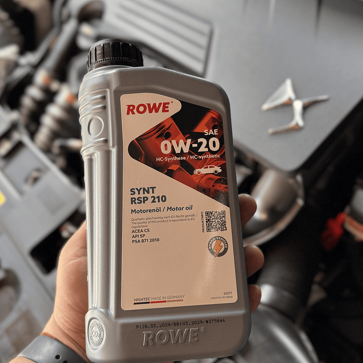 ACEITE MOTOR HIGHTEC SYNT RSP 210 0W-20 2