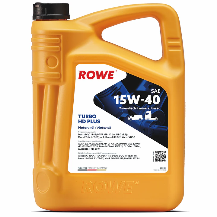 ACEITE CAMIONES HIGHTEC TRUCKSTAR HC 15W-40 PLUS 3