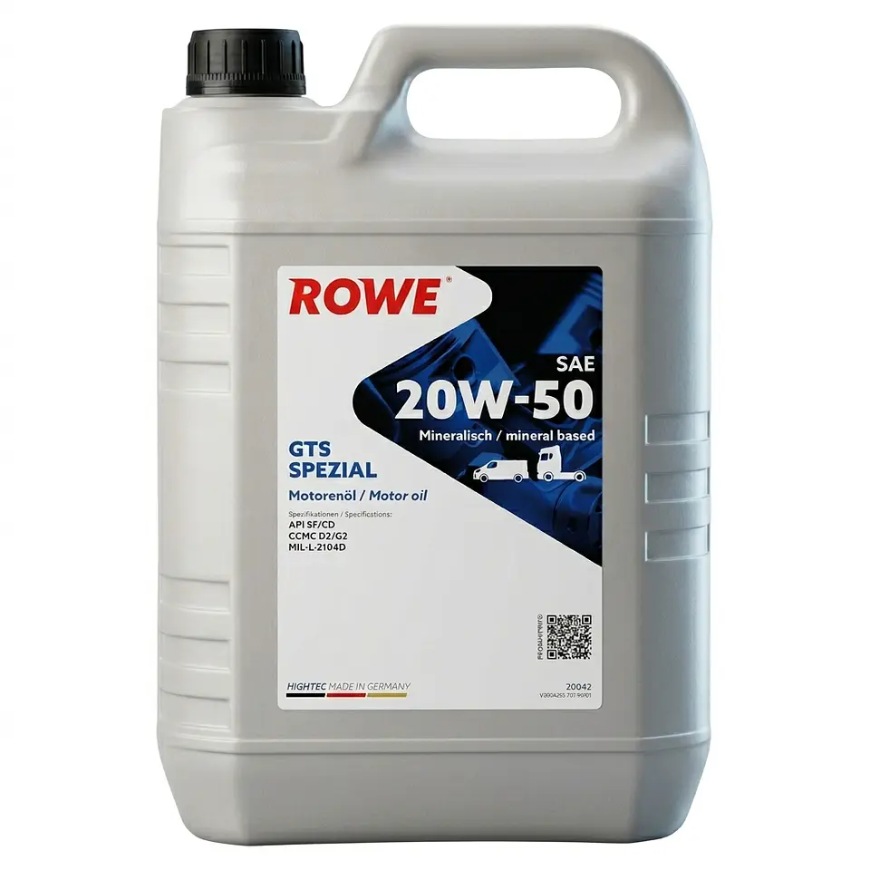ACEITE CAMIONES GTS HIGHTEC SPEZIAL 20W-50 1
