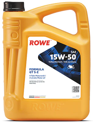 ACEITE MOTO HIGHTEC FORMULA GT 15W-50 S-Z