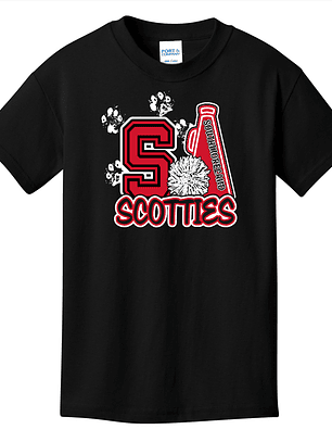 Adult Scotties Cheer Tee