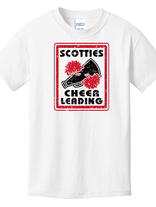 Scotties Youth White Tee