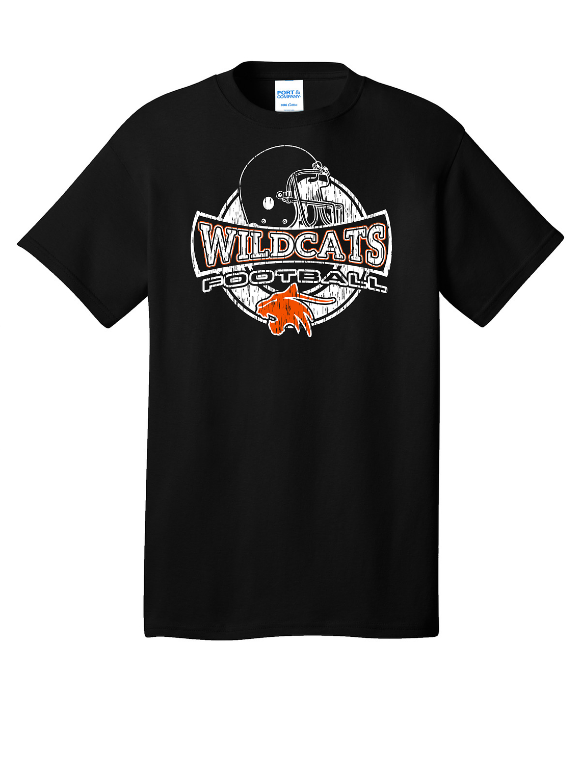 Youth Wildcats Football Tee 1