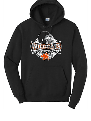 Adult Wildcats Football Hoodie