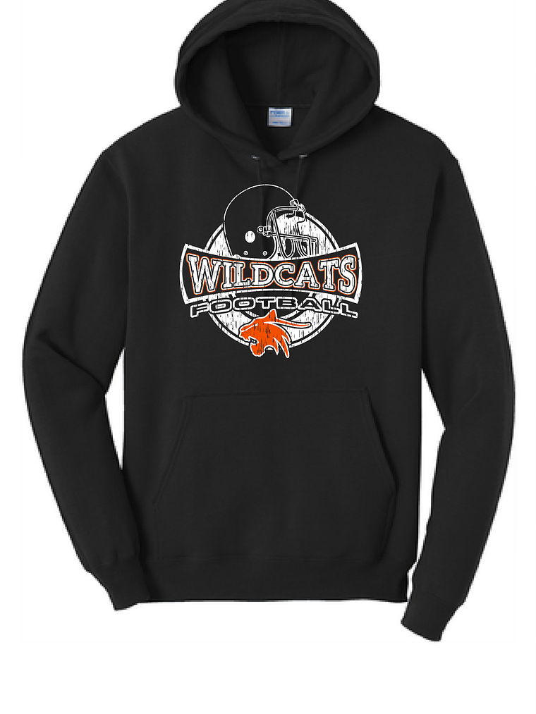 Adult Wildcats Football Hoodie 1