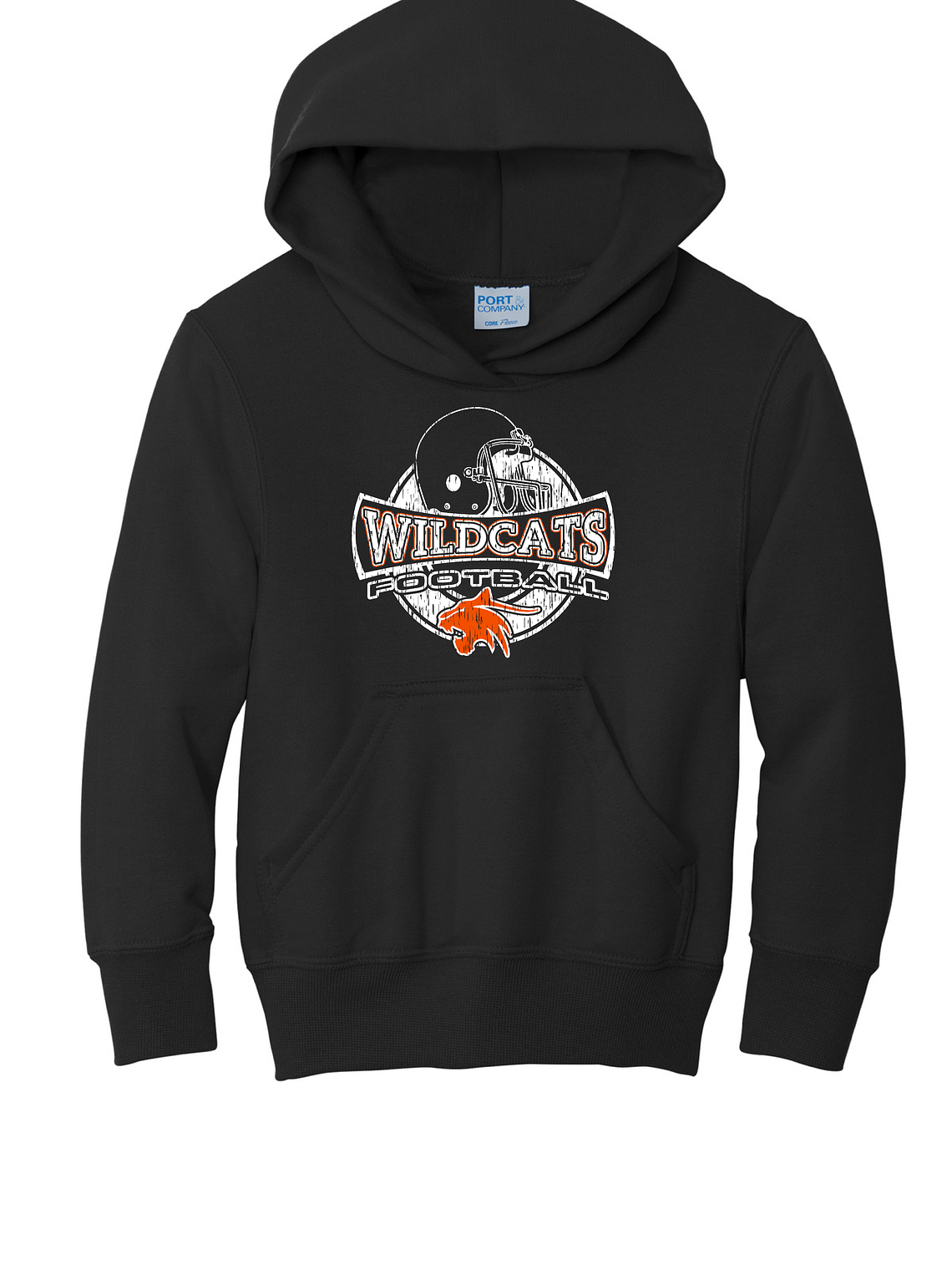 Youth Wildcats Football Hoodie 1