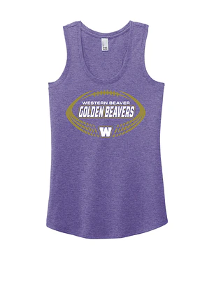 Ladies Western Beaver Football Tank