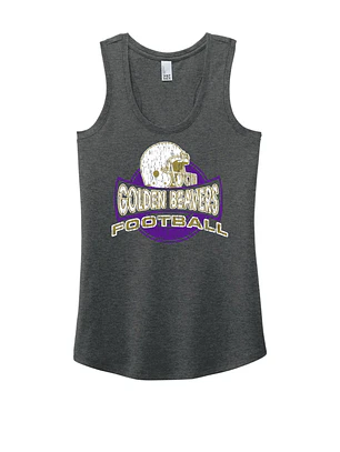 Ladies Golden Beavers Football Tank