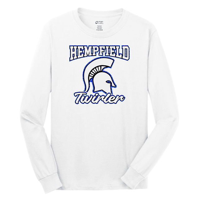 White Spartan Twirler Long Sleeve