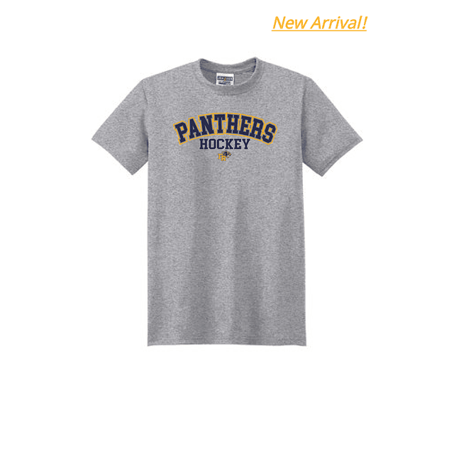 Adult Arched Panthers Sublimation Tee (2-Colors)