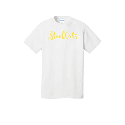 SteelCats Puff Embroidery Tee