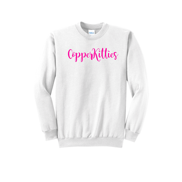 CopperKitties Puff Embroidery Crewneck