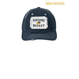 Distressed Patch Cap (2-Colors)