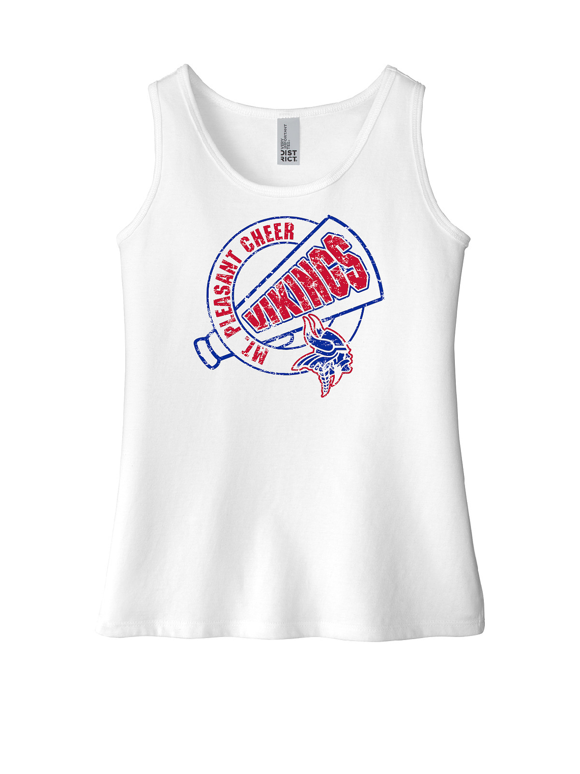 Girls Circle Vikings Tank 1