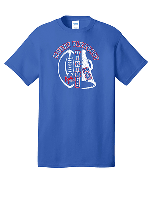 Vikings Football & Cheer Tee