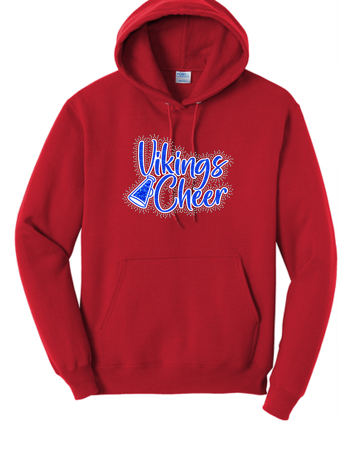 Rhinestone Vikings Cheer Hoodie 1