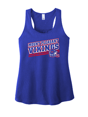 Ladies Vikings Football Tank