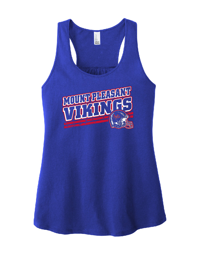 Ladies Vikings Football Tank 1