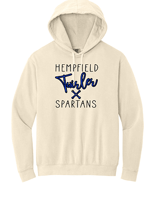 Hempfield Twirler Ivory Hoodie
