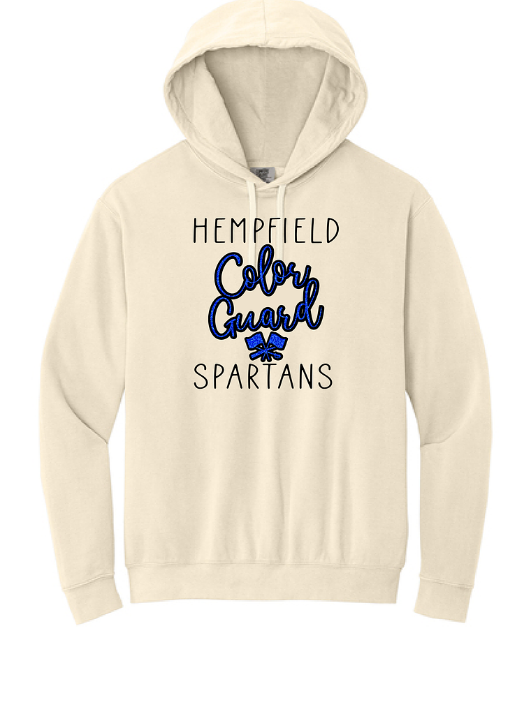 Hempfield Color Guard Ivory Hoodie 1