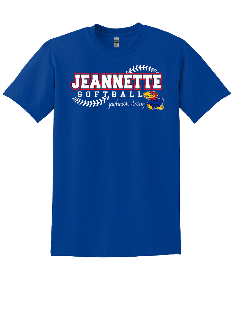 Royal Jeannette Softball Tee 1