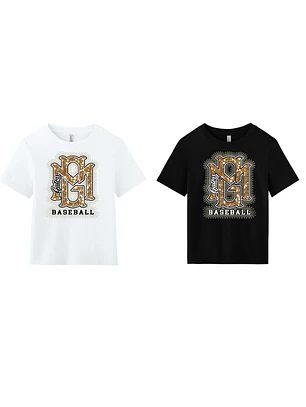 Women's Bling Heavyweight Baseball Tee