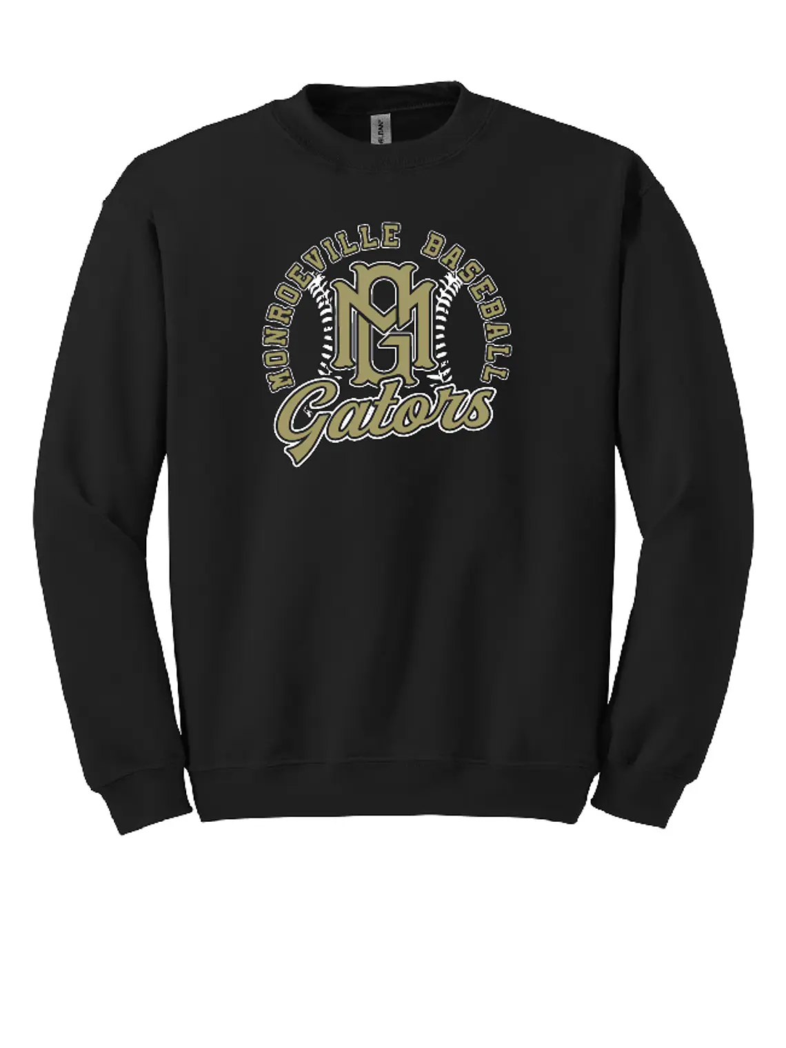 Gators Circle Baseball Crewneck 1