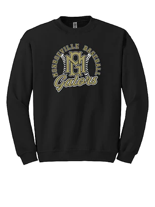 Gators Circle Baseball Crewneck