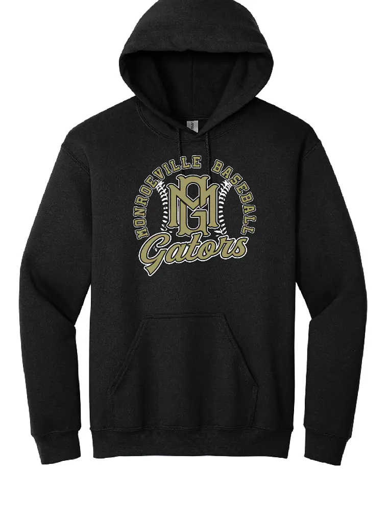 Gators Circle Baseball Hoodie 1