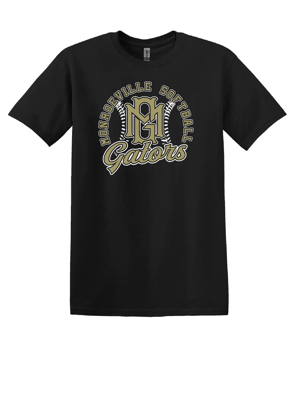 Gators Circle Softball Tee 1