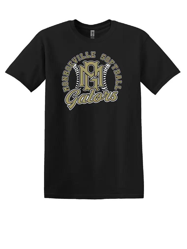 Gators Circle Softball Tee 1