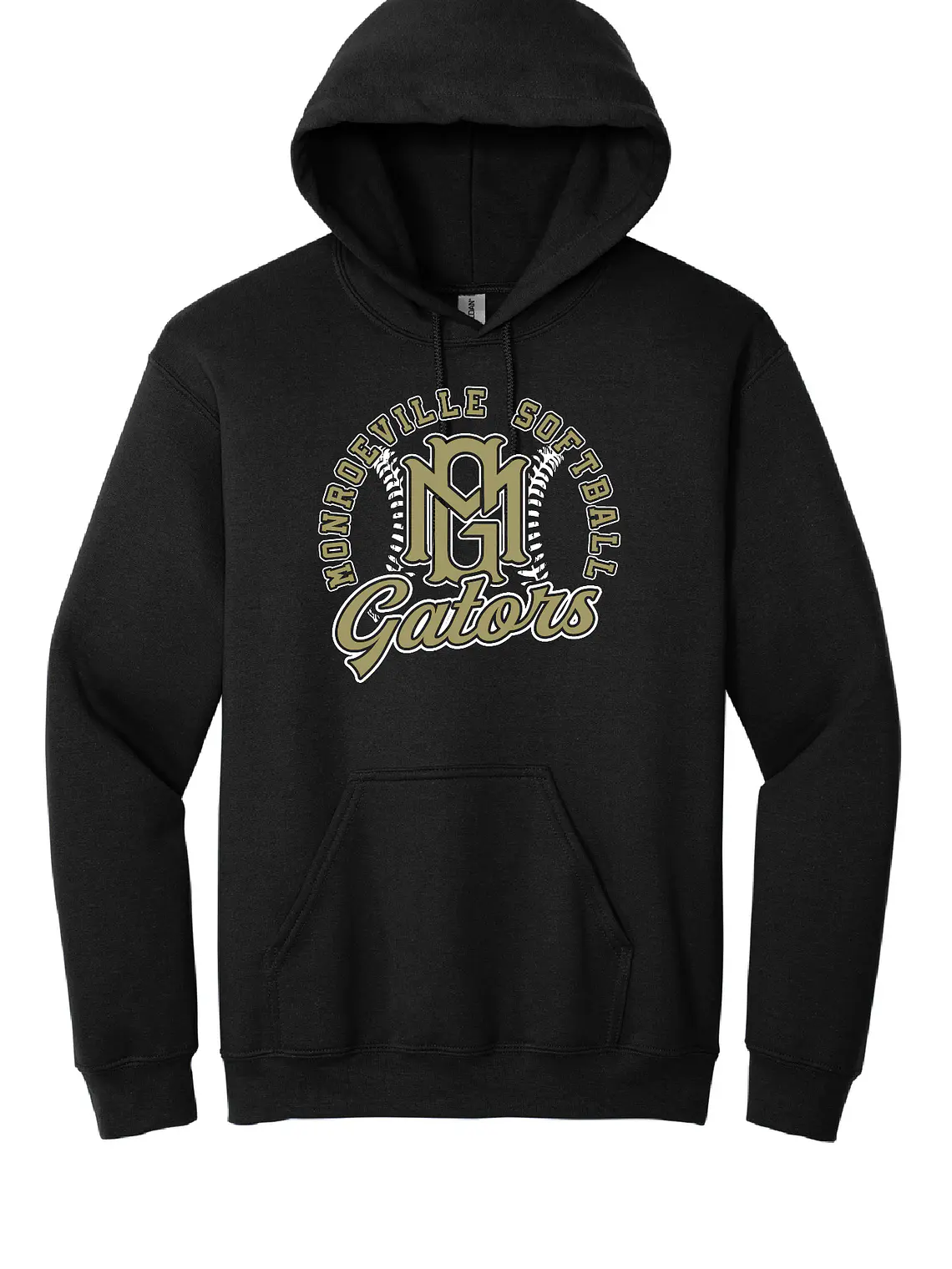 Gators Circle Softball Hoodie 1