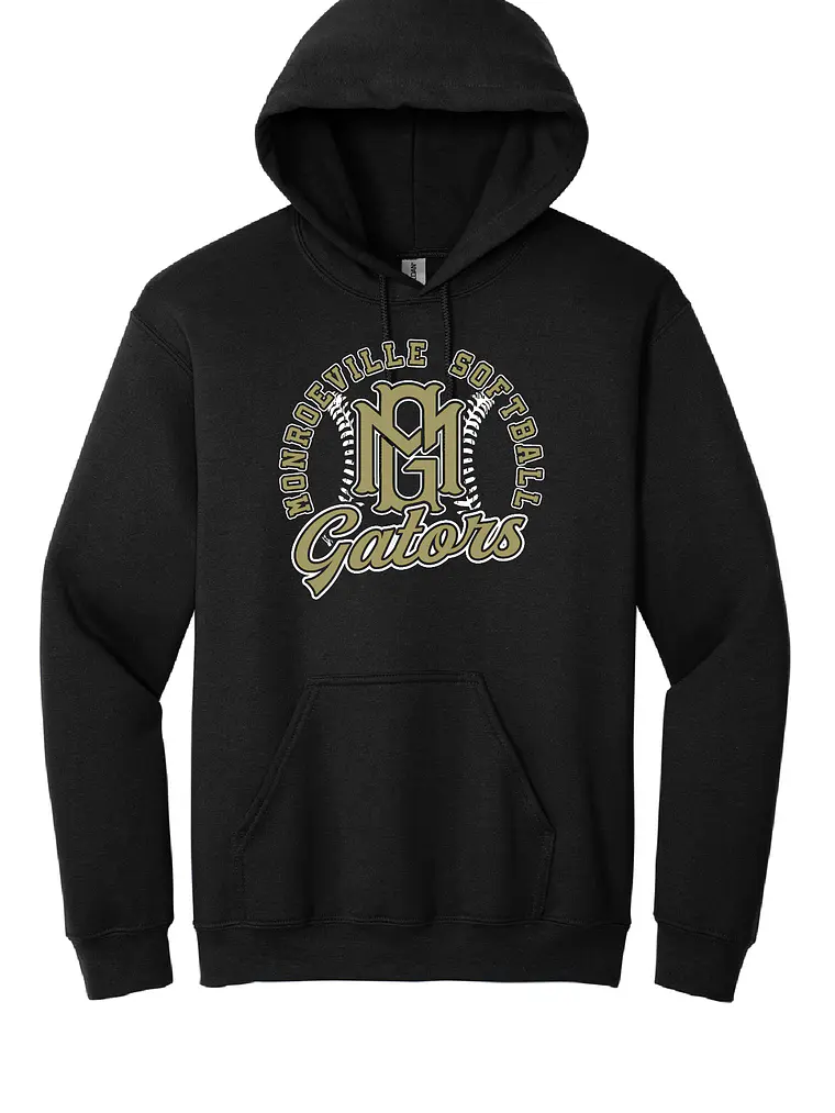 Gators Circle Softball Hoodie 1