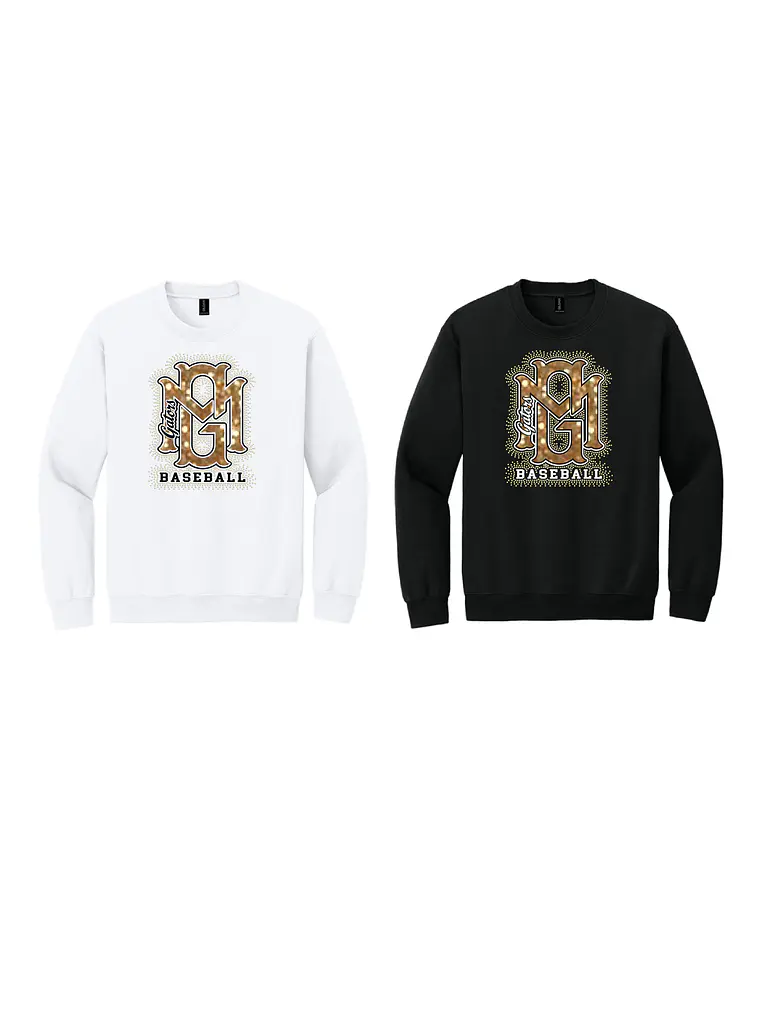 Bling Baseball Crewneck 1