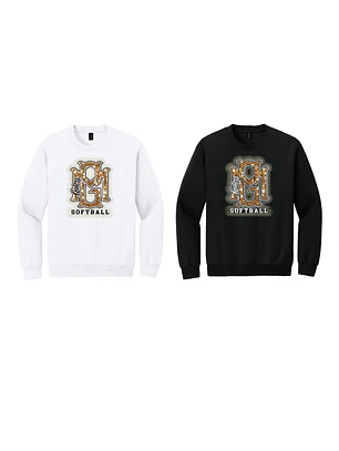 Bling Softball Crewneck