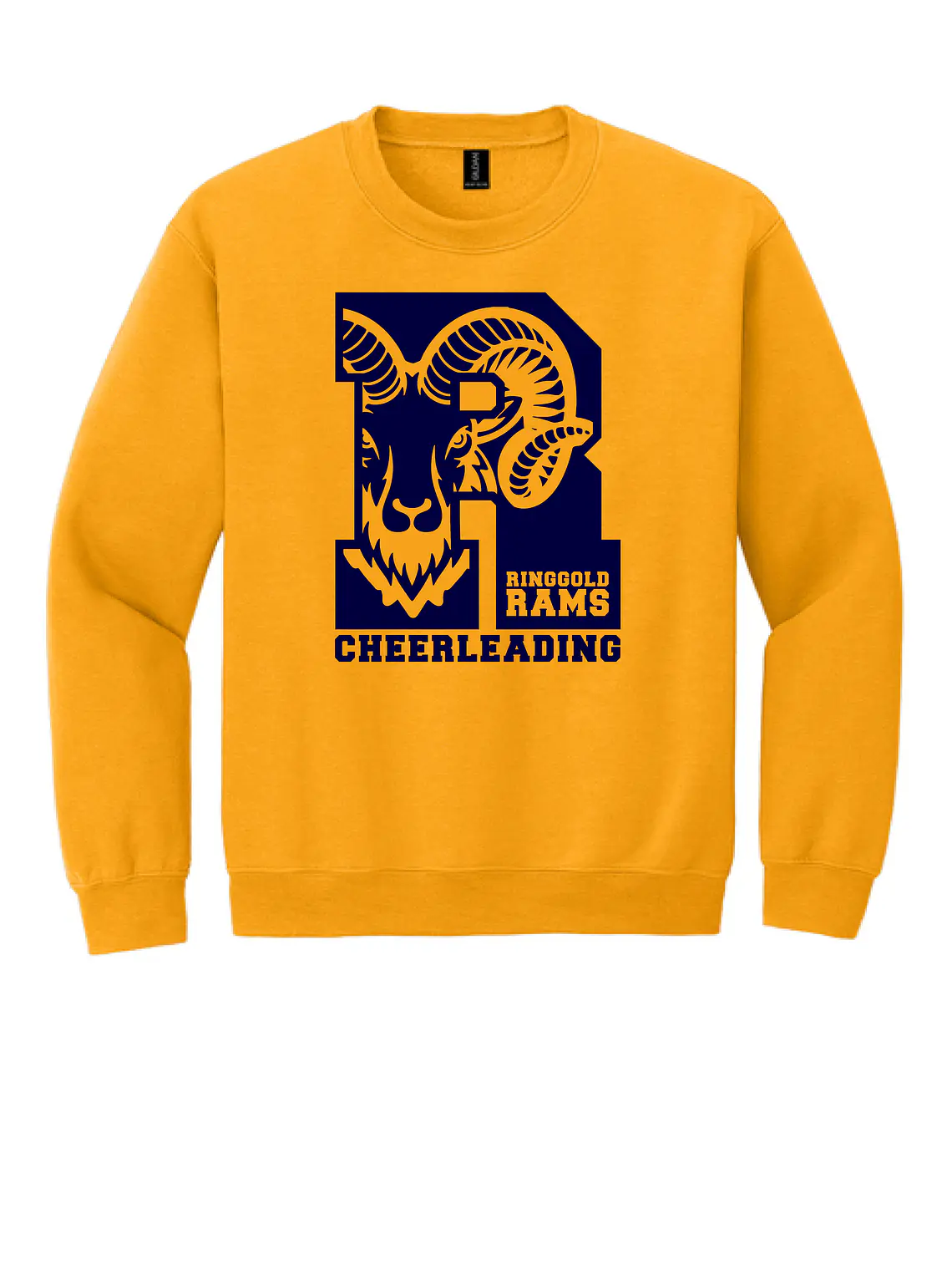 Gold Rams Crewneck 1