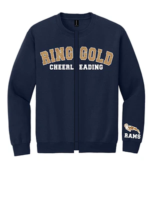 Glitter Ringgold Cardigan Style Crew