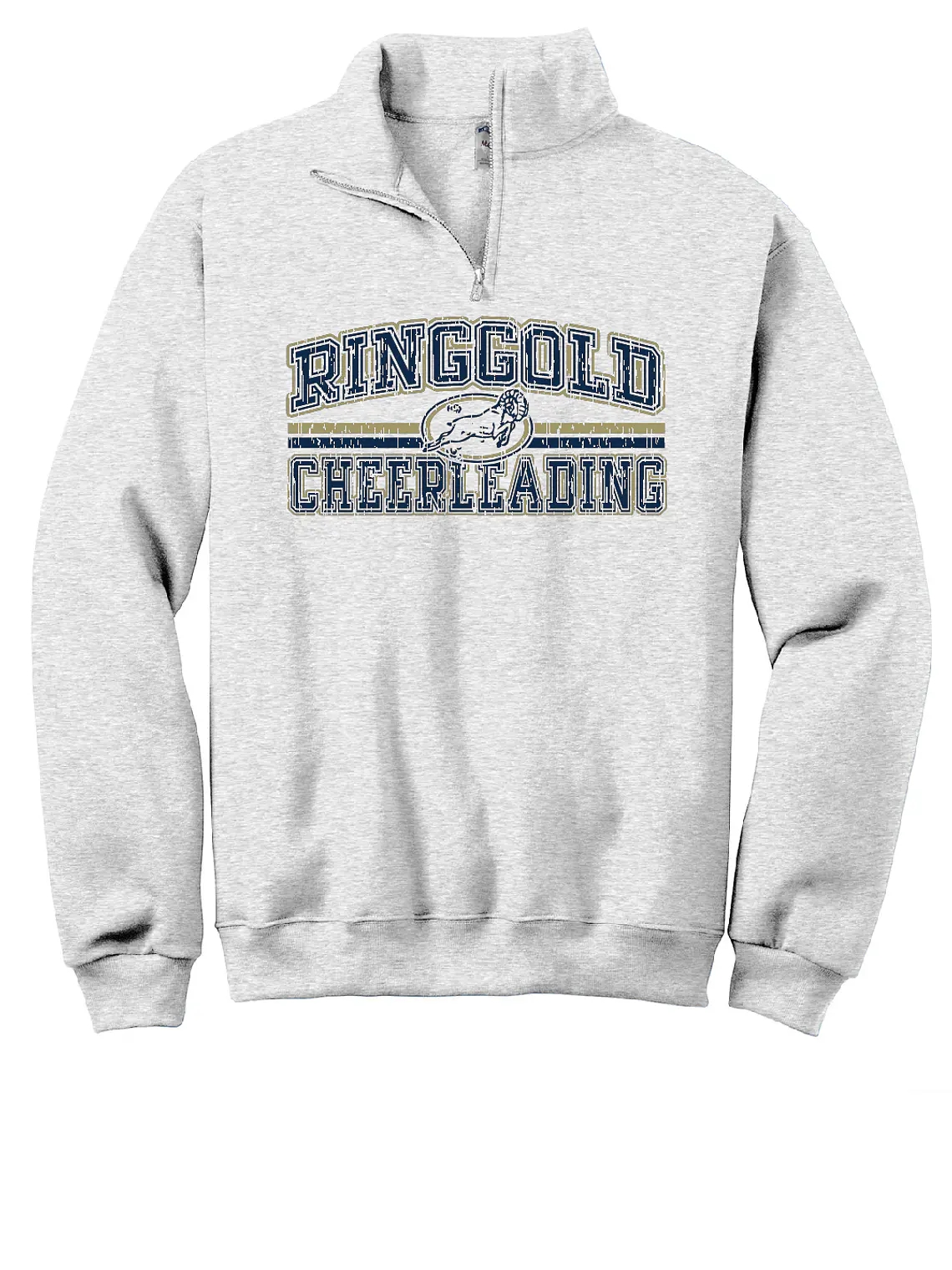 Vintage Ringgold Cheerleading 1/4 Zip 1