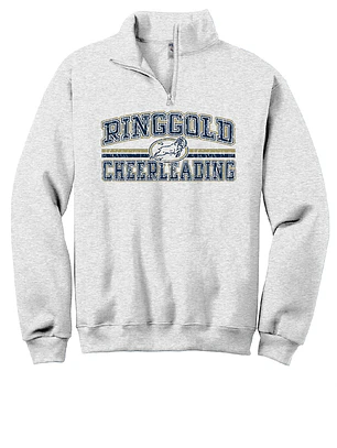 Vintage Ringgold Cheerleading 1/4 Zip