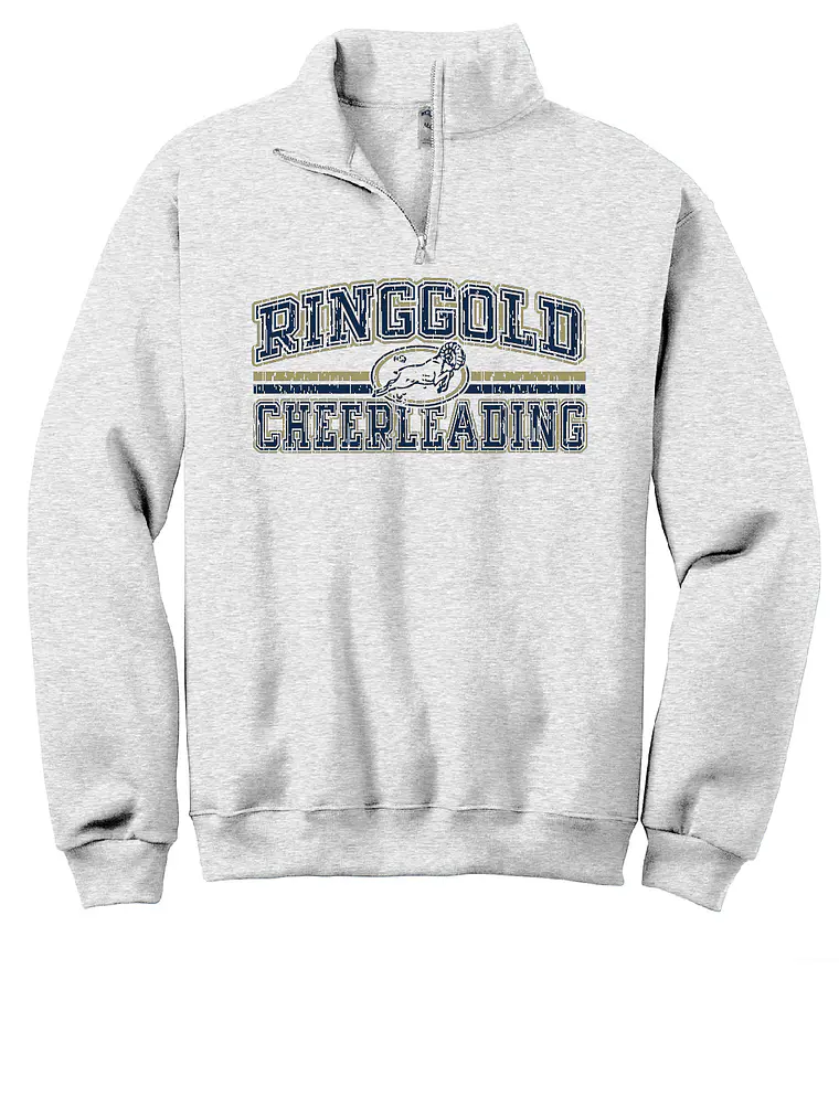 Vintage Ringgold Cheerleading 1/4 Zip 1