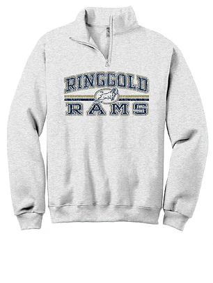 Vintage Ringgold Rams 1/4 Zip