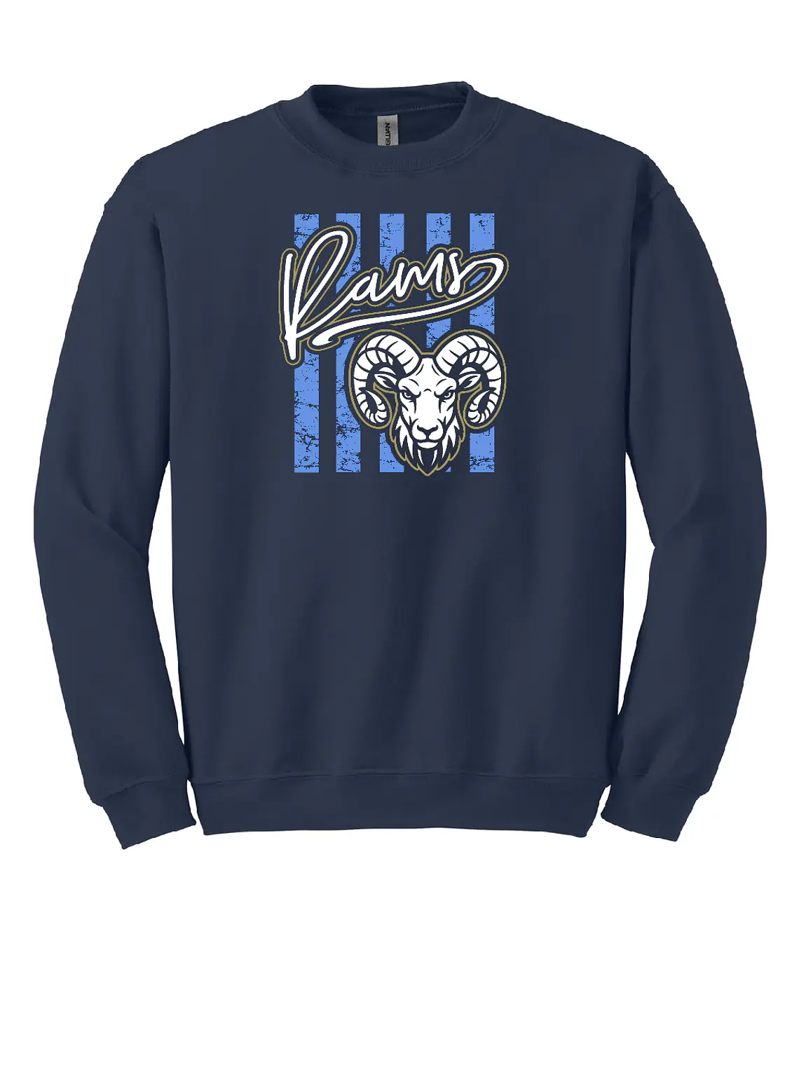 Navy Mascot Crewneck 1