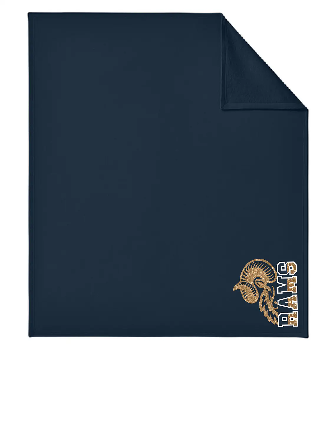 Glitter Rams Blanket 2